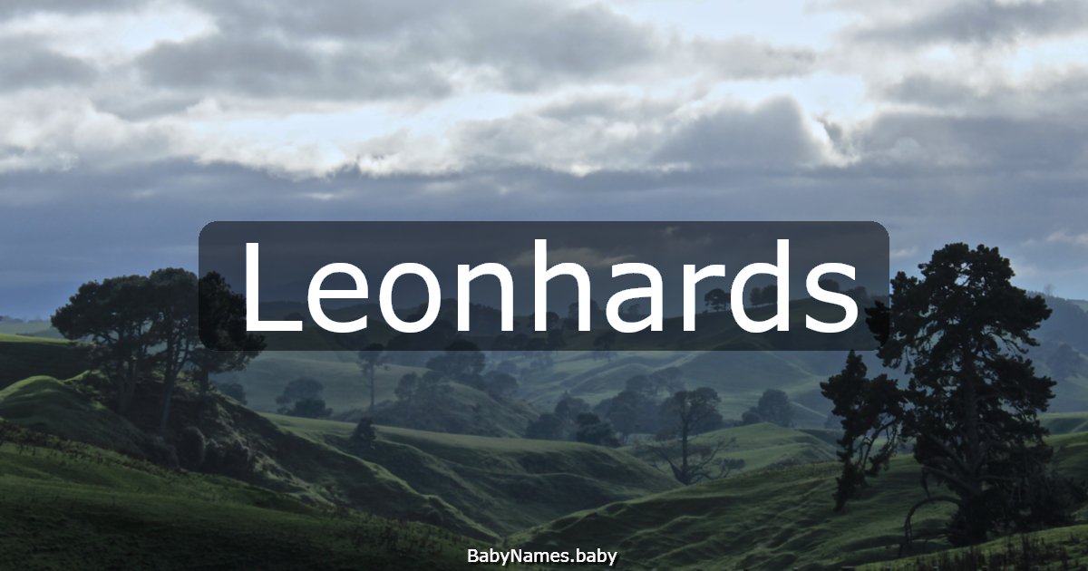 Leonhards