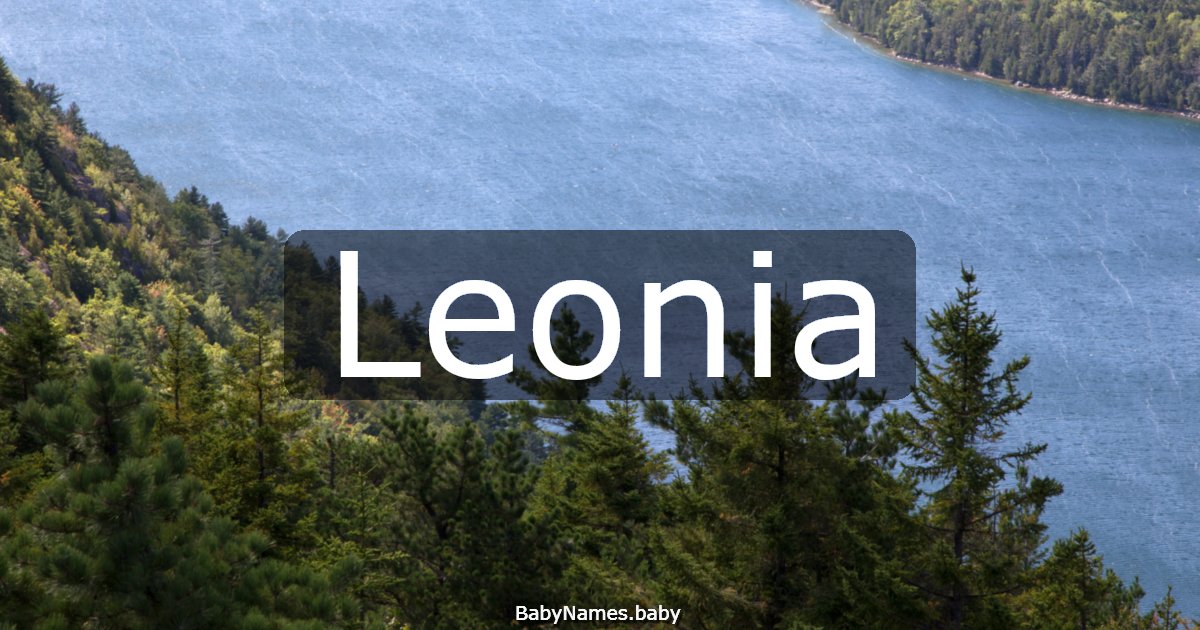 Leonia