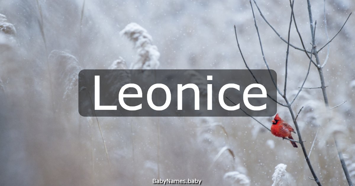 Leonice