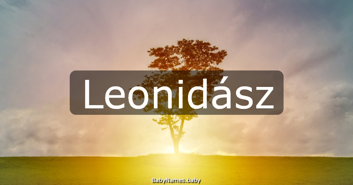 Leonidász