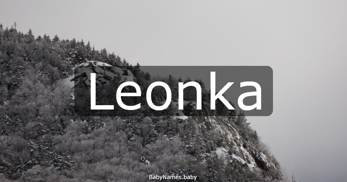 Leonka