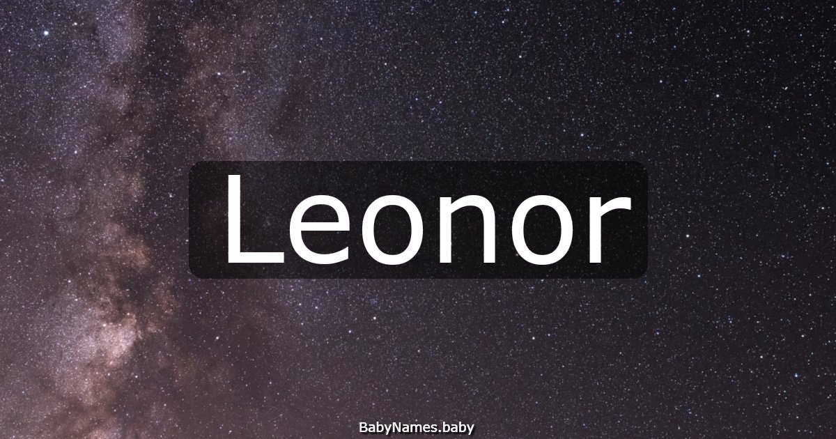 Leonor