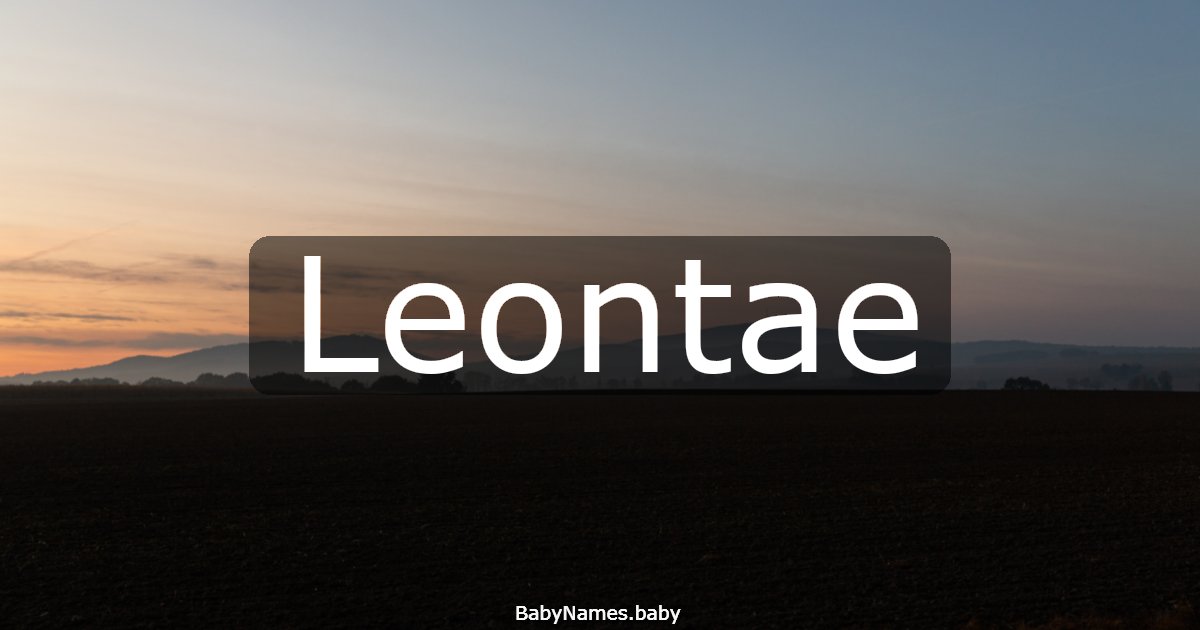 Leontae
