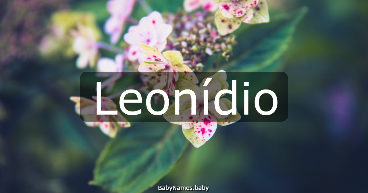 Leonídio