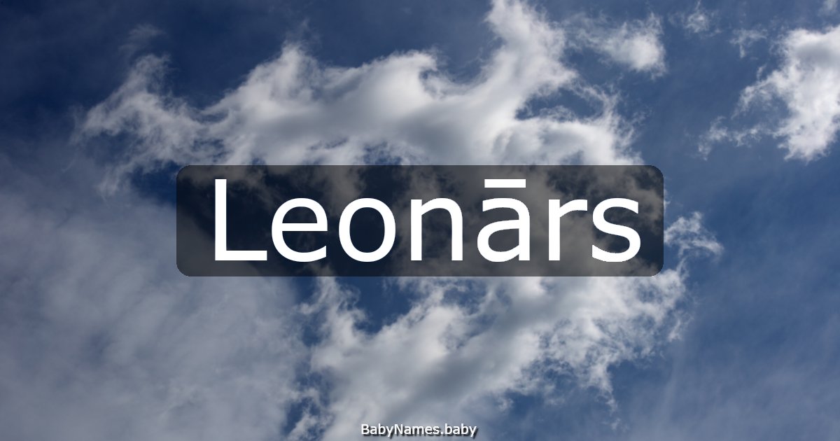 Leonārs