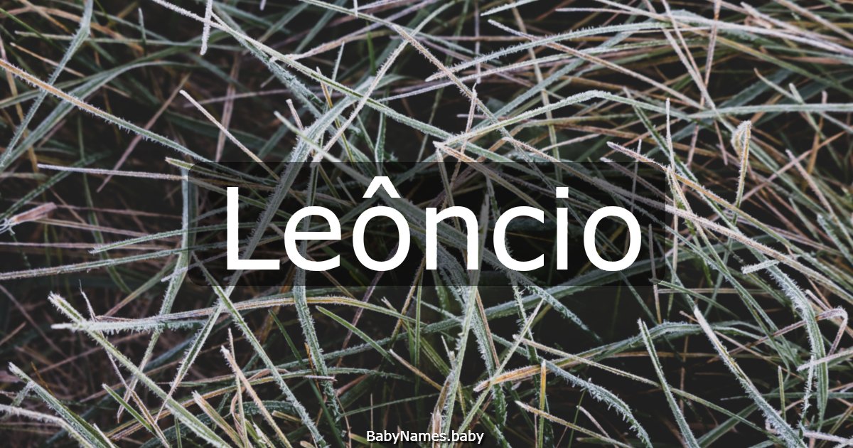 Leôncio