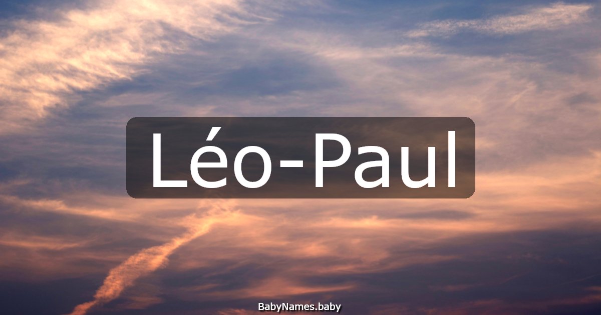 Léo-Paul