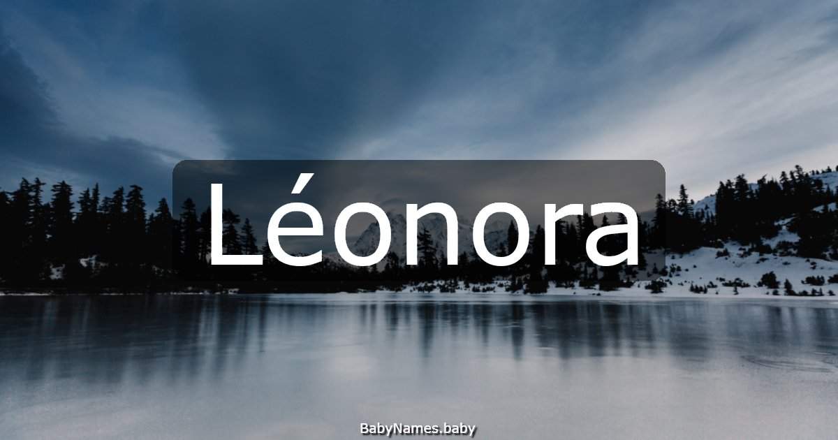 Léonora