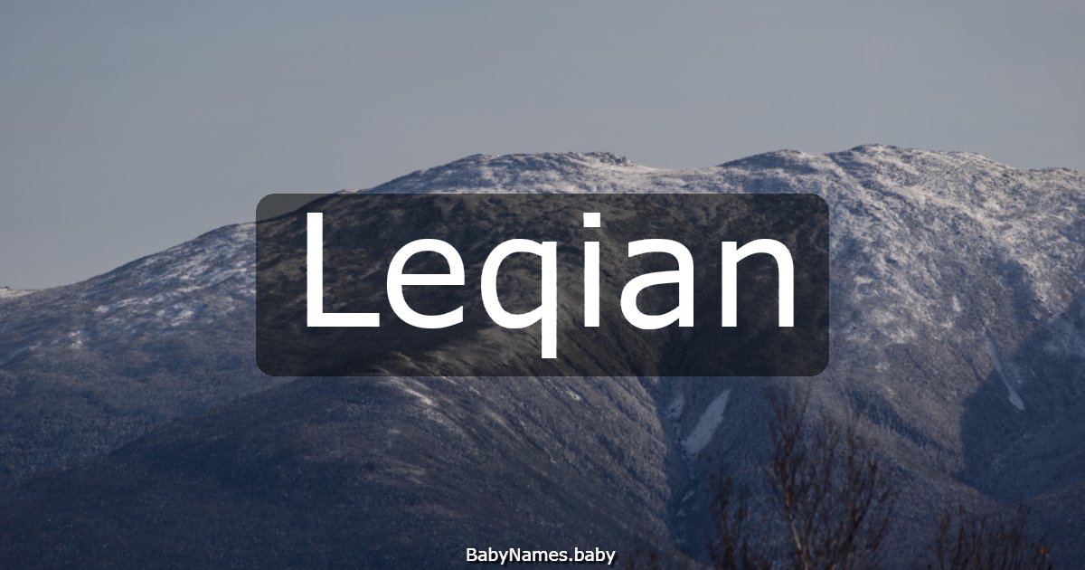 Leqian