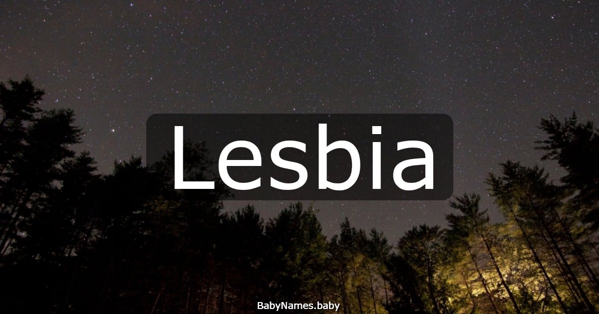 Lesbia