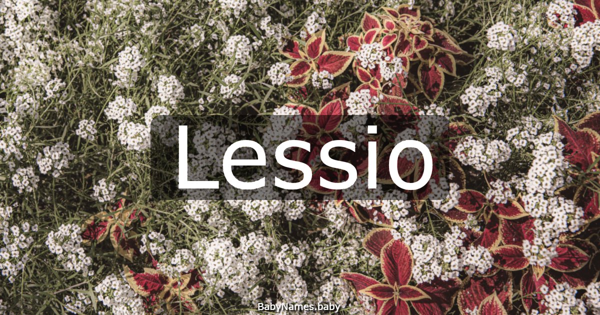 Lessio