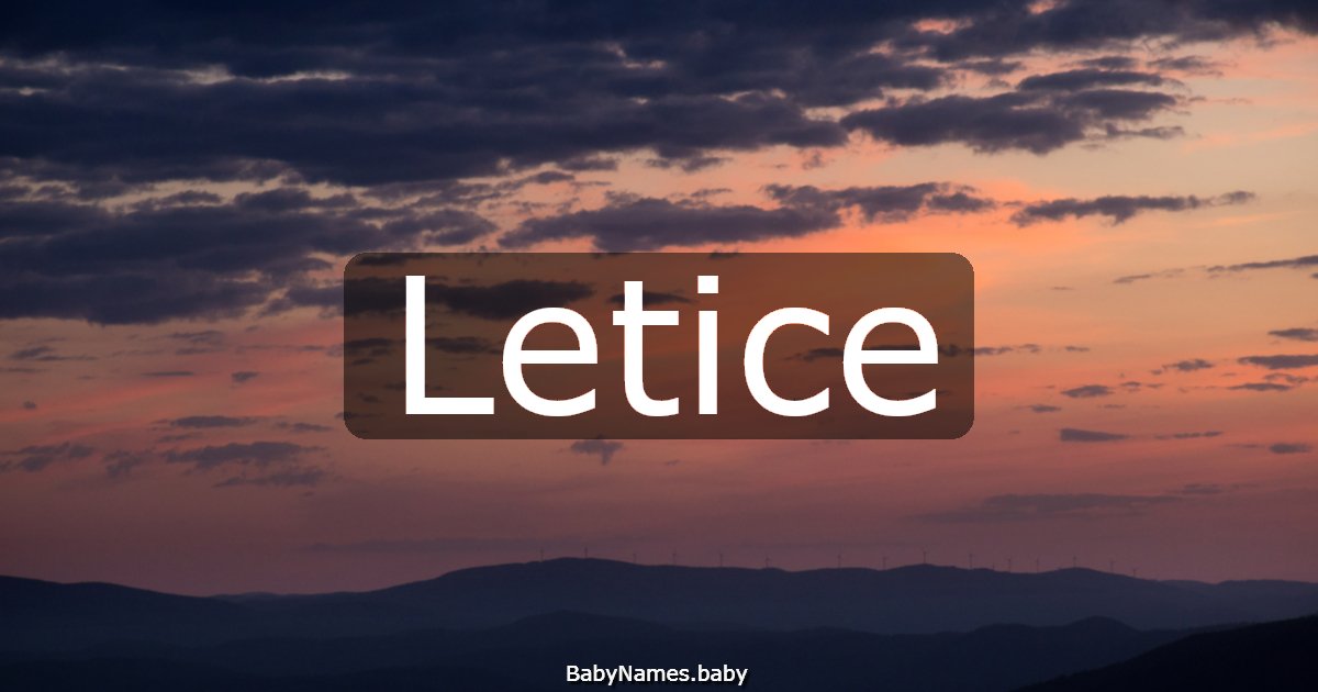 Letice