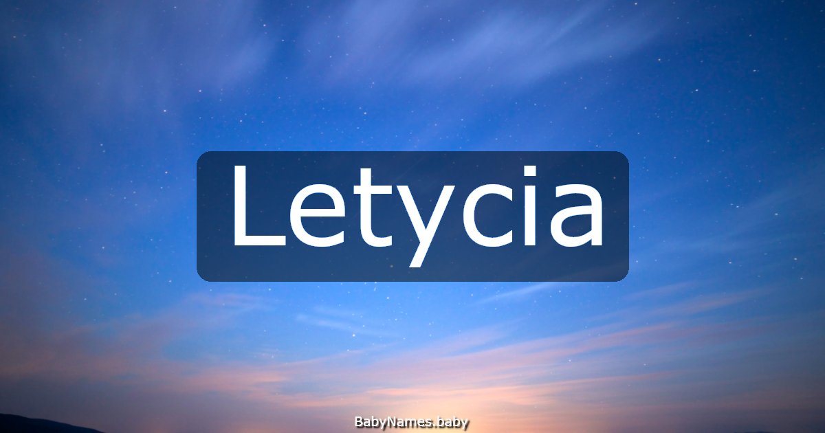 Letycia