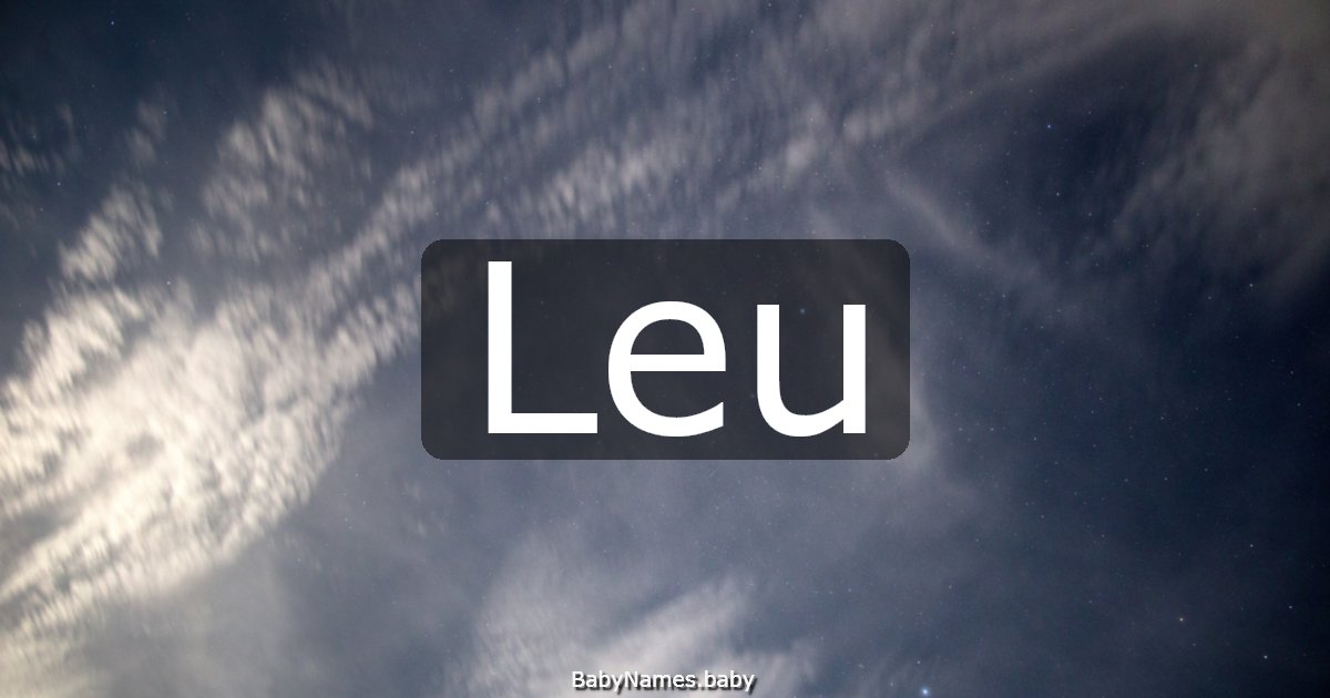 Leu
