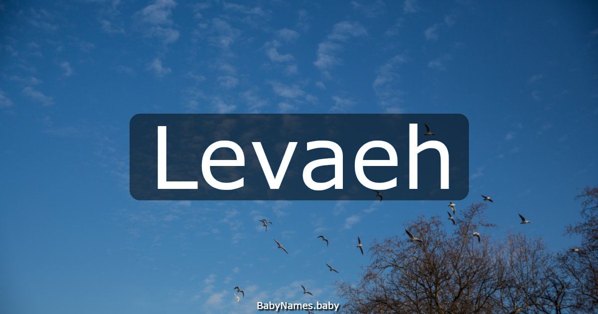 Levaeh