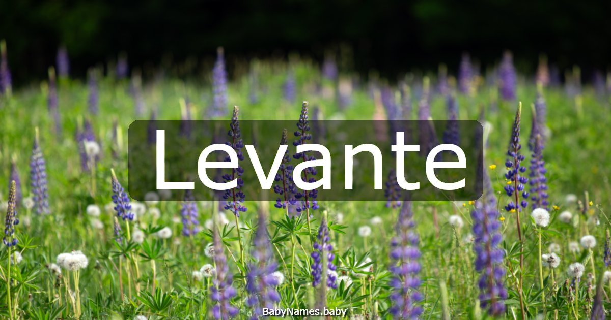 Levante