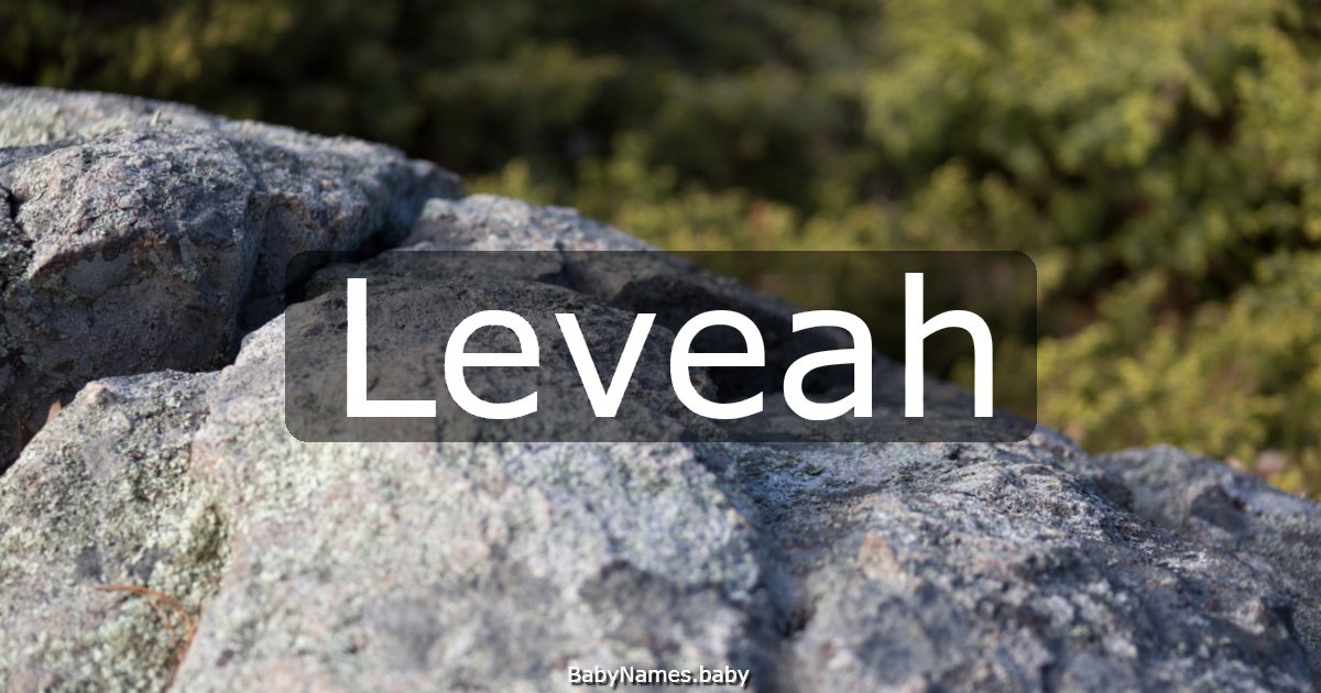 Leveah