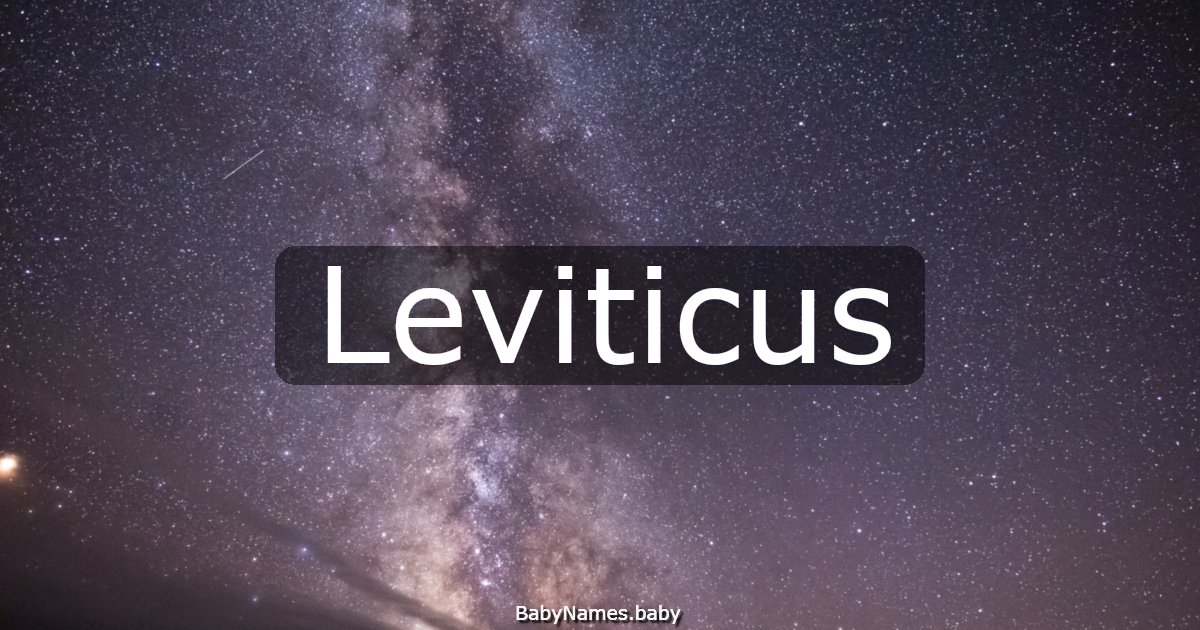 Leviticus
