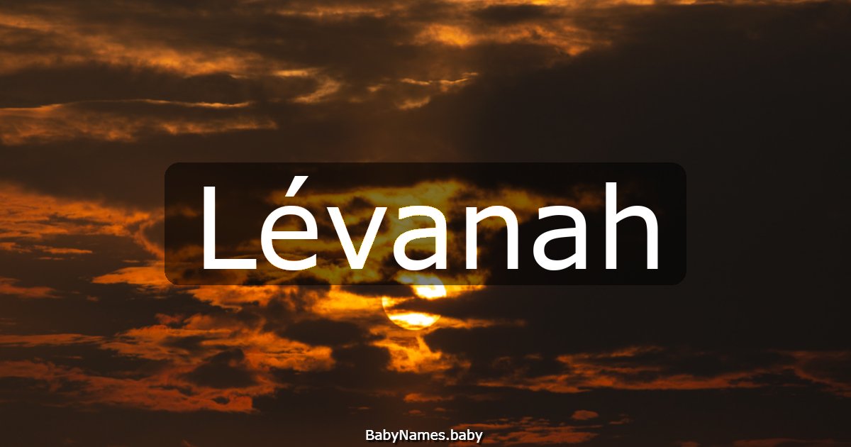 Lévanah