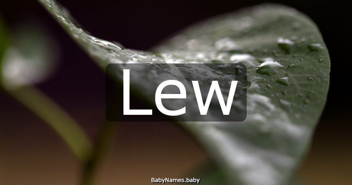 Lew