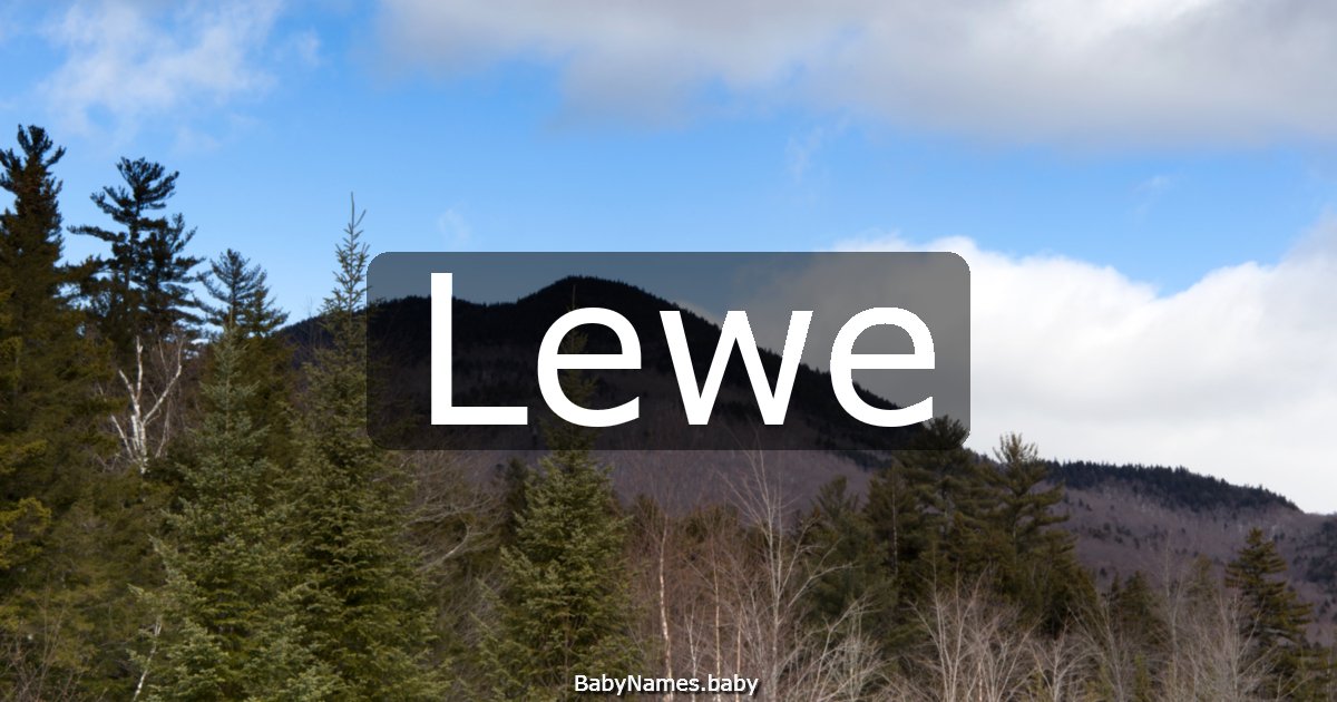 Lewe