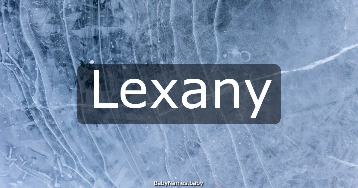 Lexany