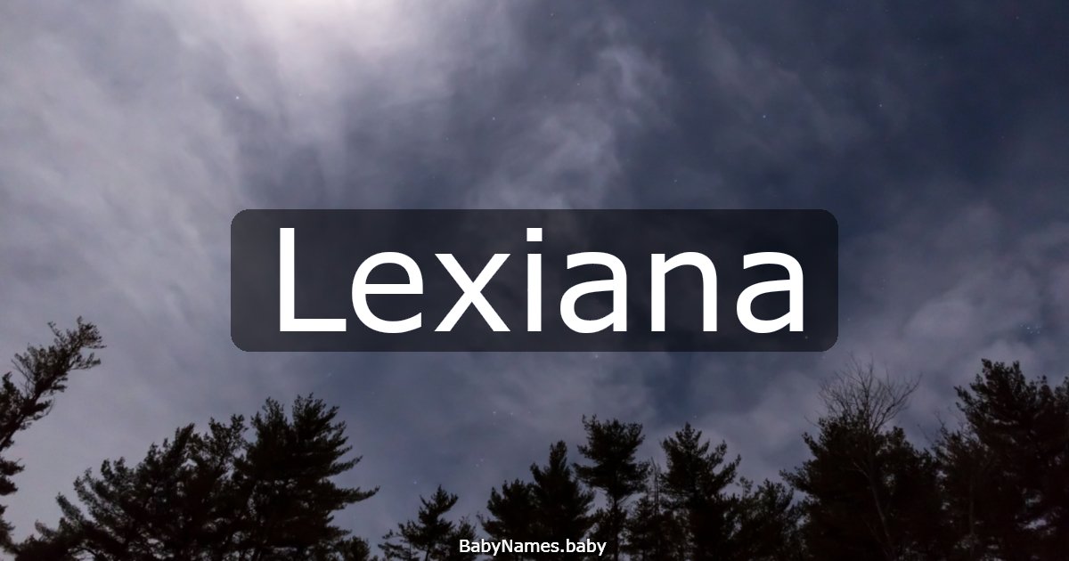 Lexiana