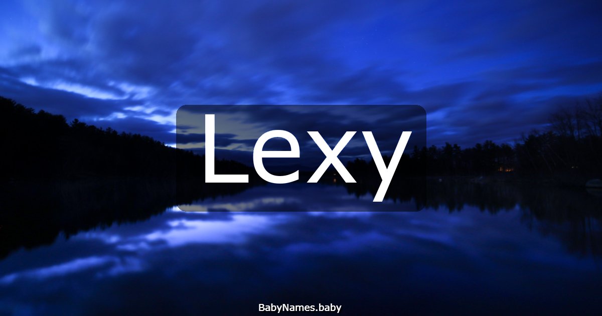 Lexy