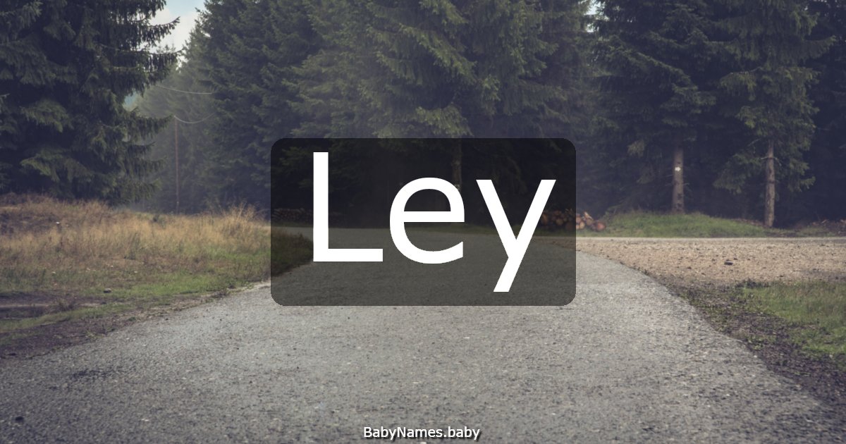 Ley