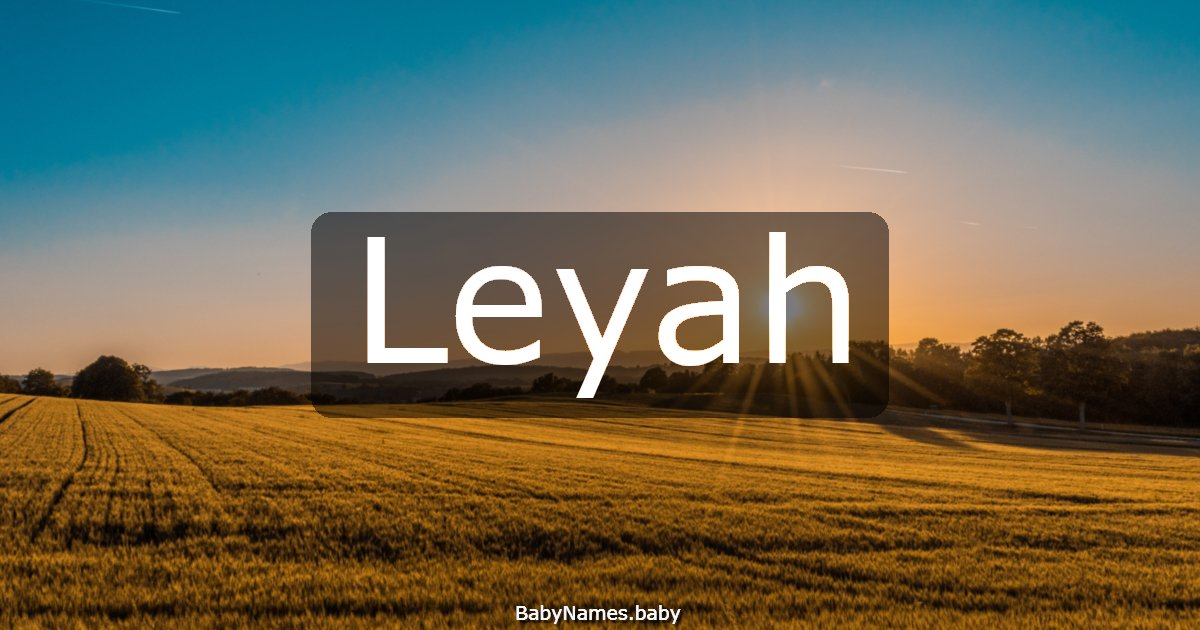 Leyah