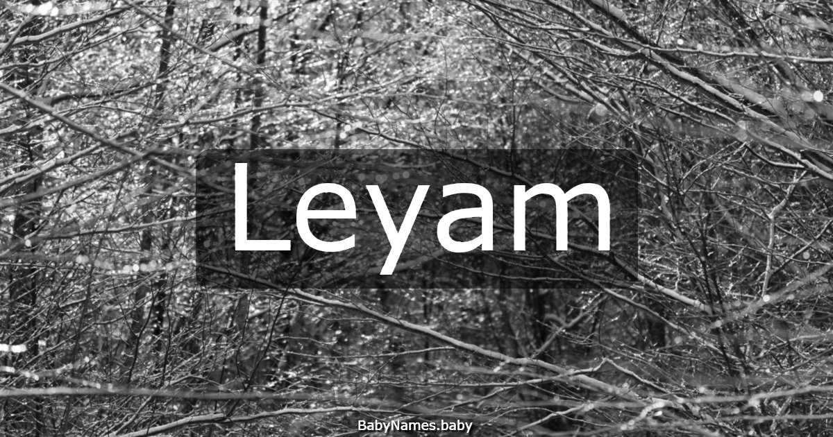 Leyam