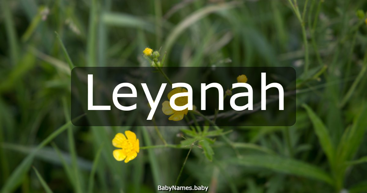 Leyanah