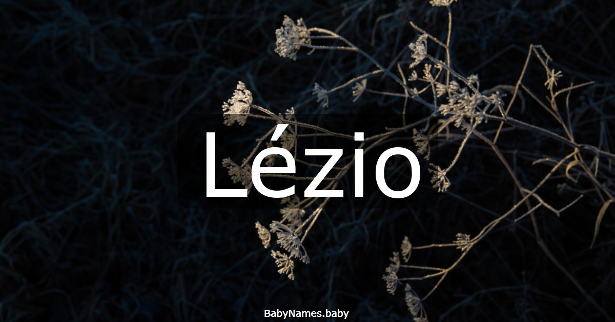 Lézio