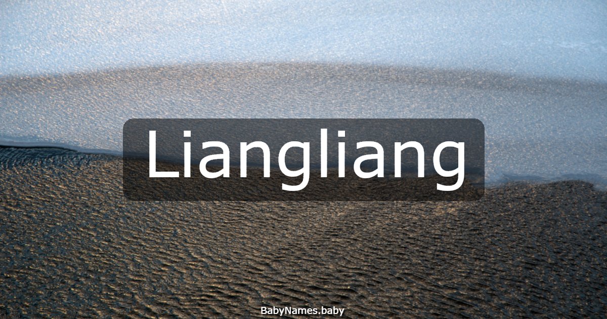 Liangliang