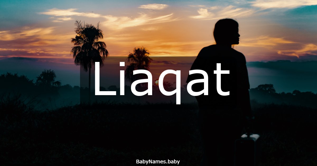 Liaqat
