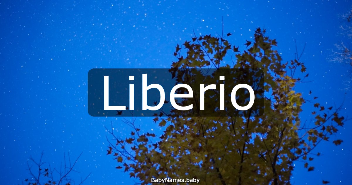 Liberio