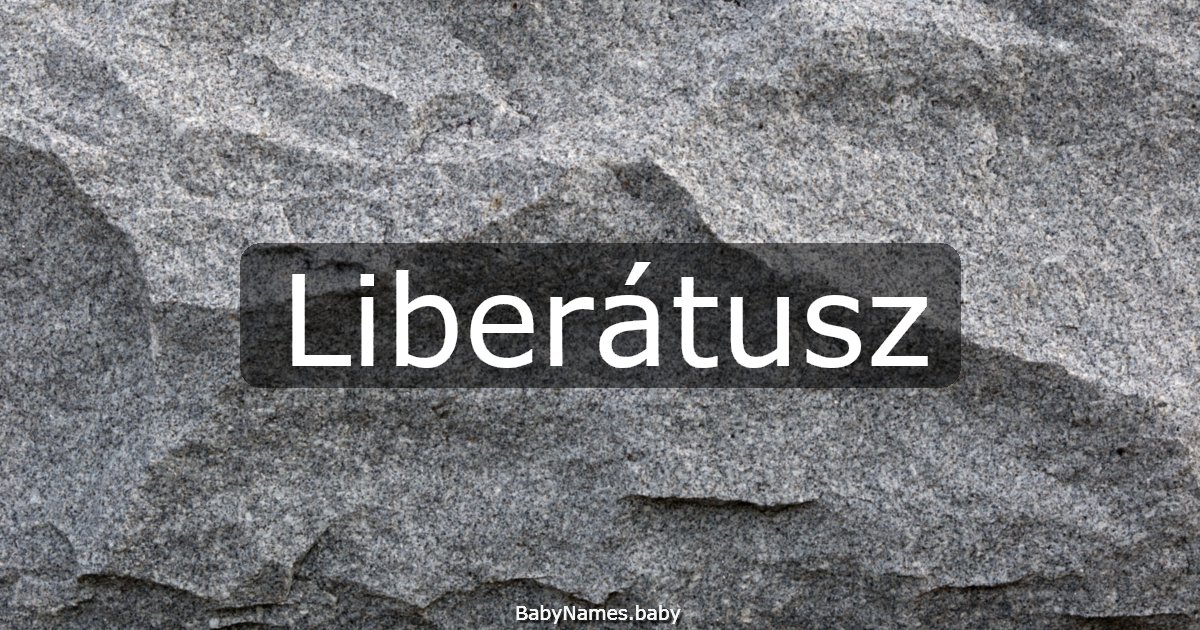 Liberátusz