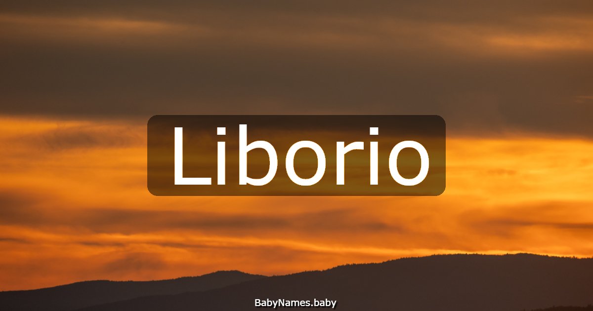 Liborio