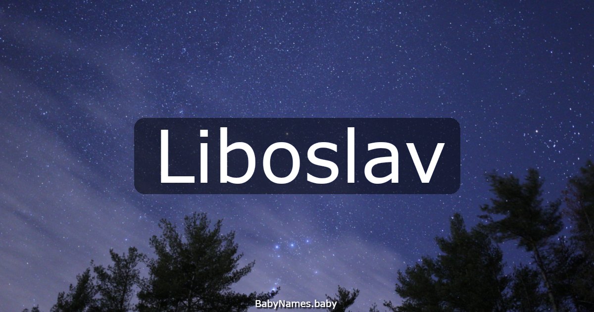 Liboslav