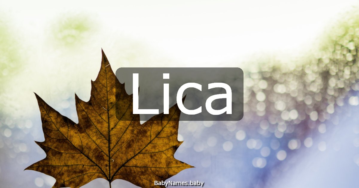 Lica