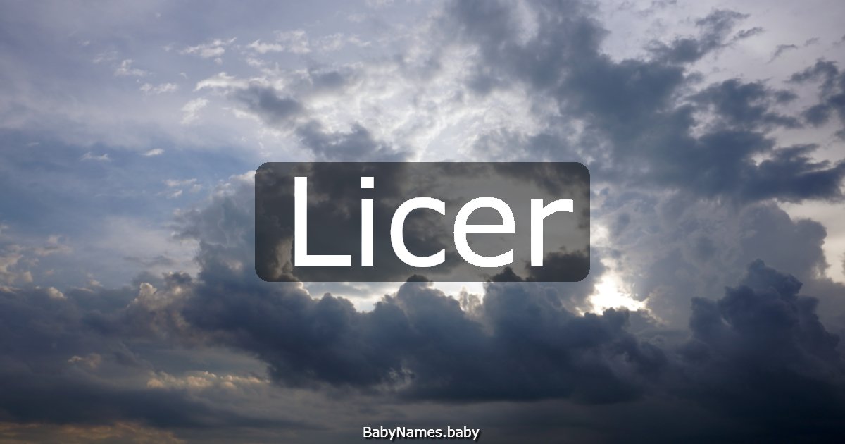 Licer