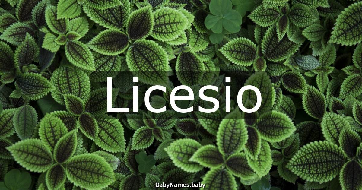 Licesio