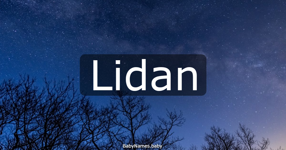 Lidan