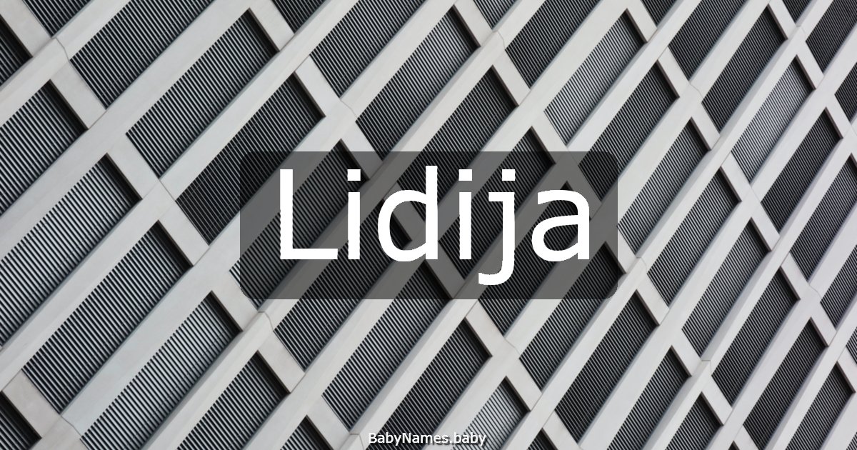 Lidija