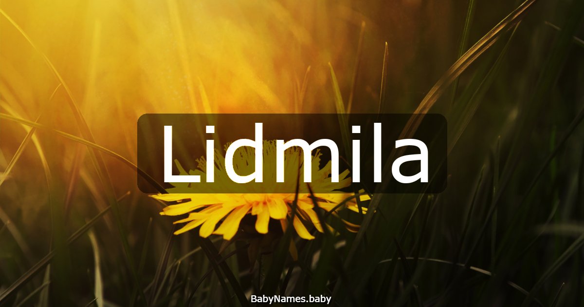 Lidmila