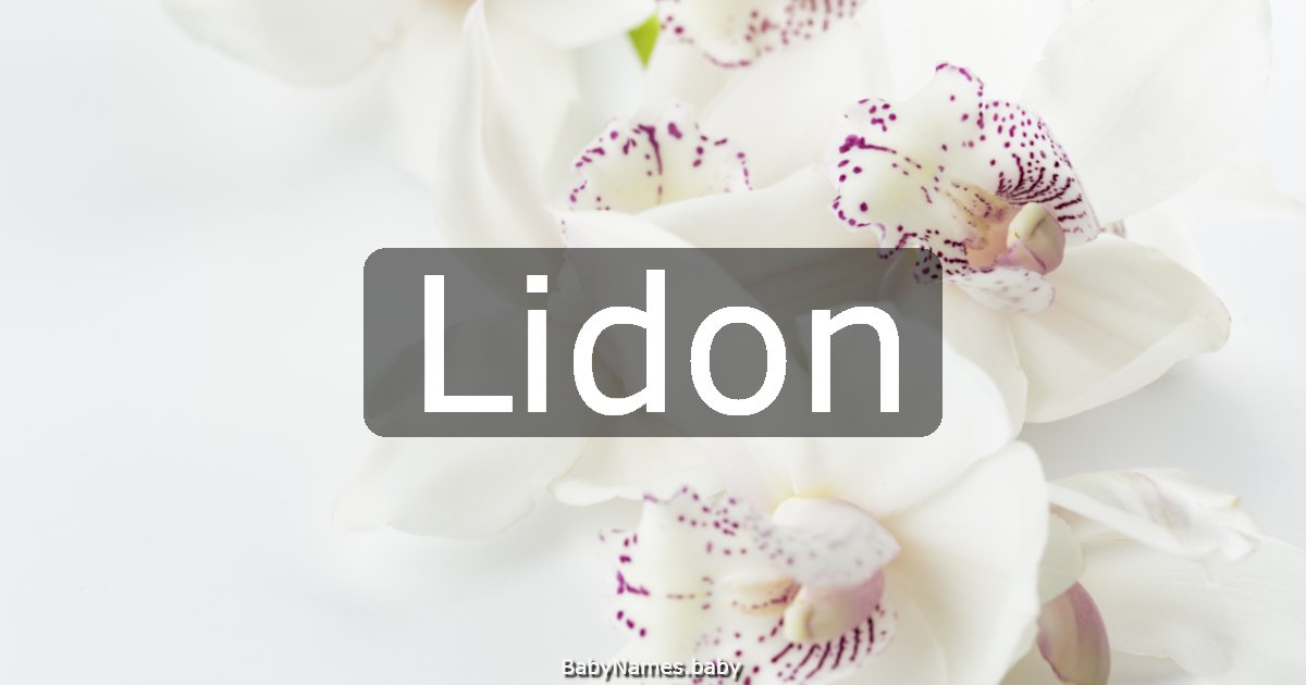 Lidon
