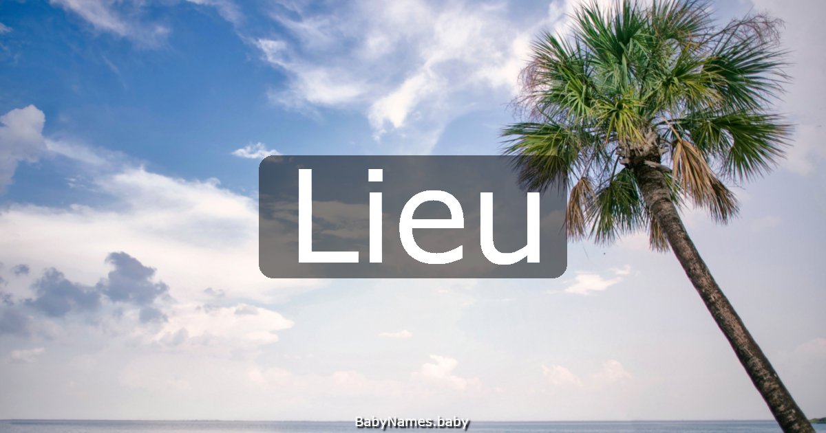 Lieu