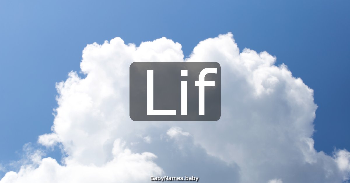 Lif