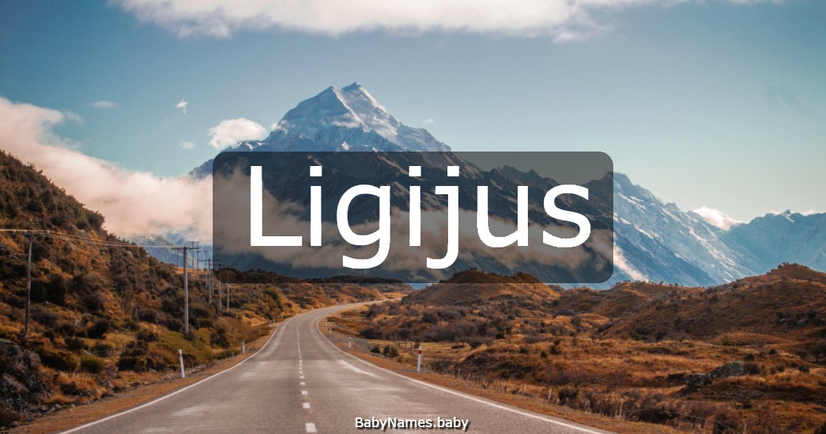 Ligijus