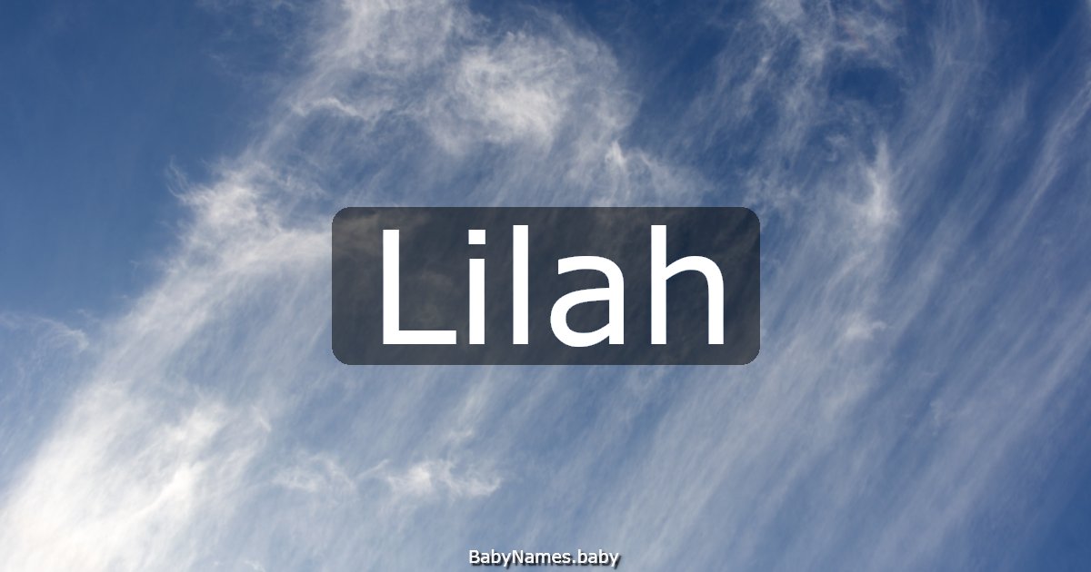 Lilah